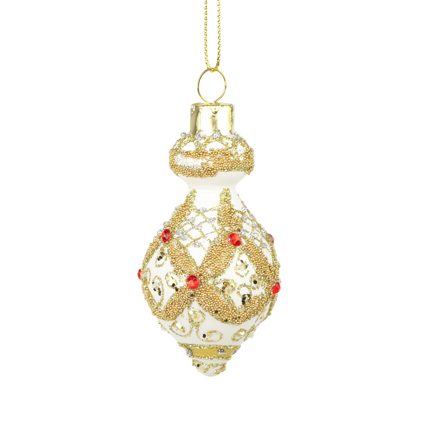Ivory Aureate Fabergé Bauble