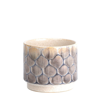 Grey Scaly Planter Small