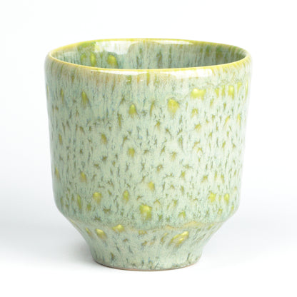 Glowing mint taper planter