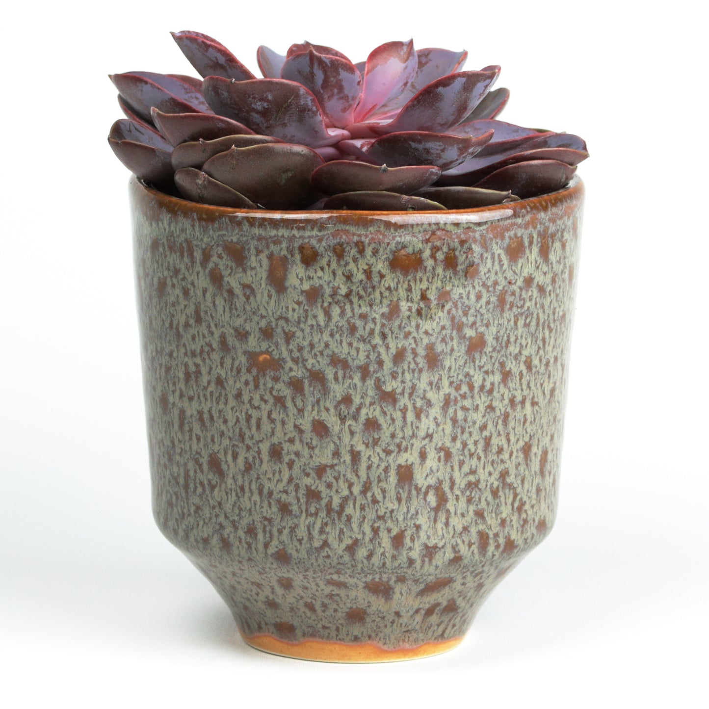 Chocolate tapered planter