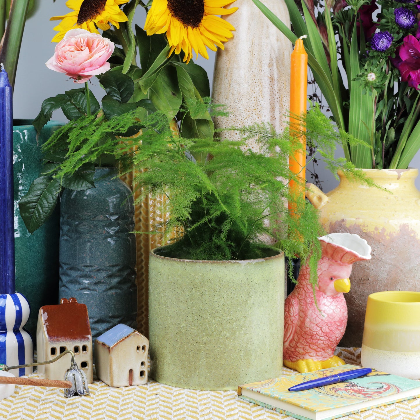 Summer Green Cylinder