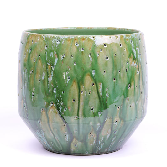 Marbled Emerald Planter Medium