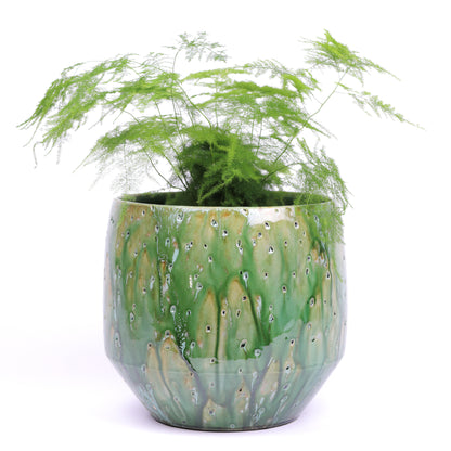 Marbled Emerald Planter Medium