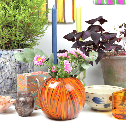 Persimmon Rainbow Sphere