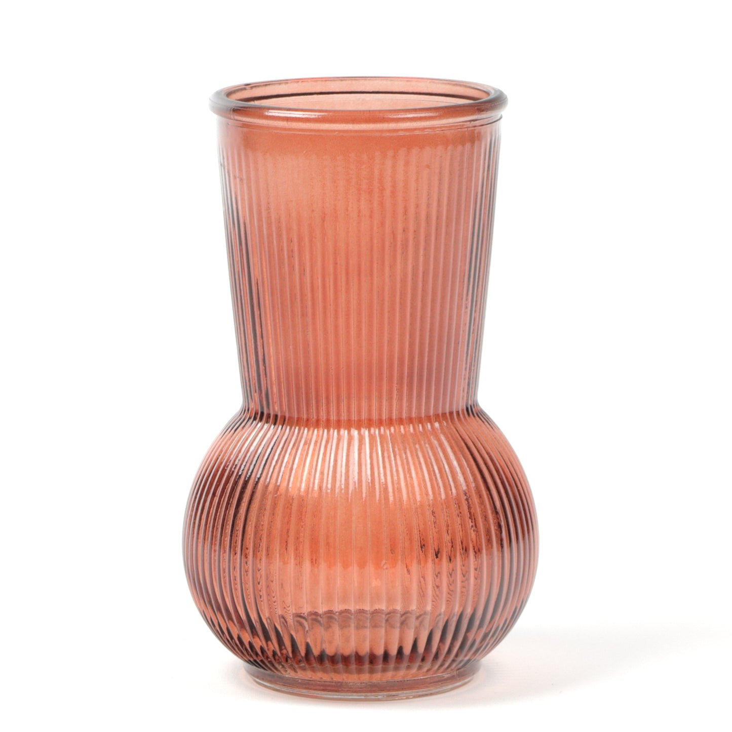 Bulbous Rosewood Vase