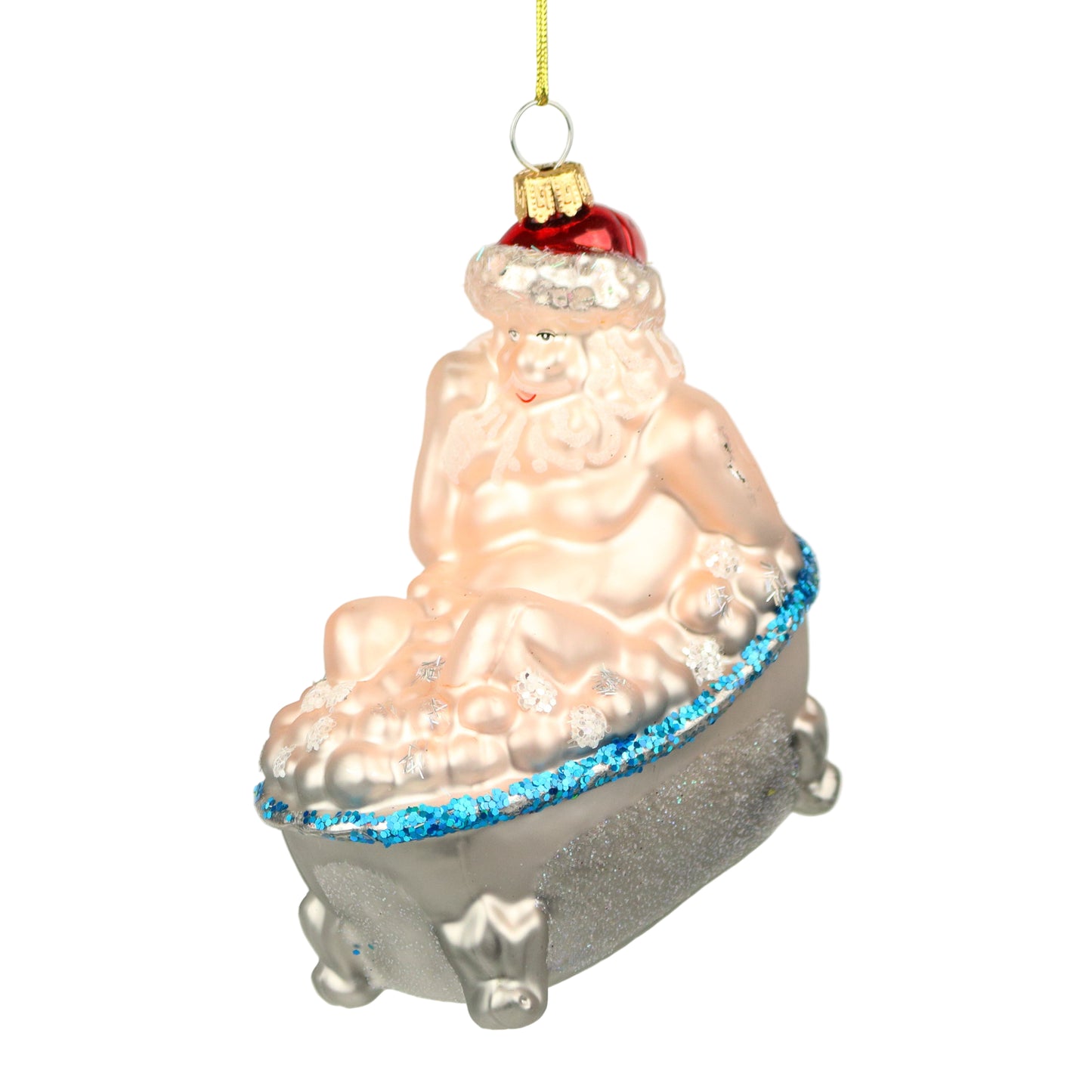 Bubble Bath Santa