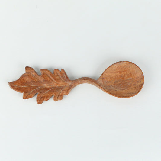 Leaf Wooden Spoon  need measurements